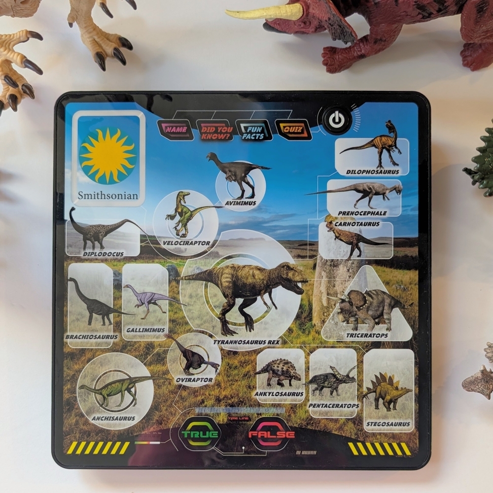 Kidz Delight Smithsonian Dinosaur Quizzing Learning Tablet